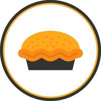 Pie Vector Icon Design