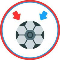 Soccer ball Vector Icon Design