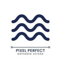 Float animation pixel perfect linear ui icon. Move gently. Multimedia application. Add sense of weightlessness. GUI, UX design. Outline isolated user interface element for app and web. Editable stroke vector