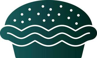 Pie Vector Icon Design