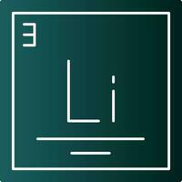 Lithium Vector Icon Design