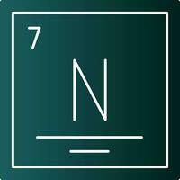 Nitrogen Vector Icon Design