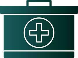 First aid kit Vector Icon Design