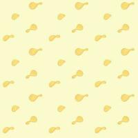 Vector Chips Pattern Seamless Background