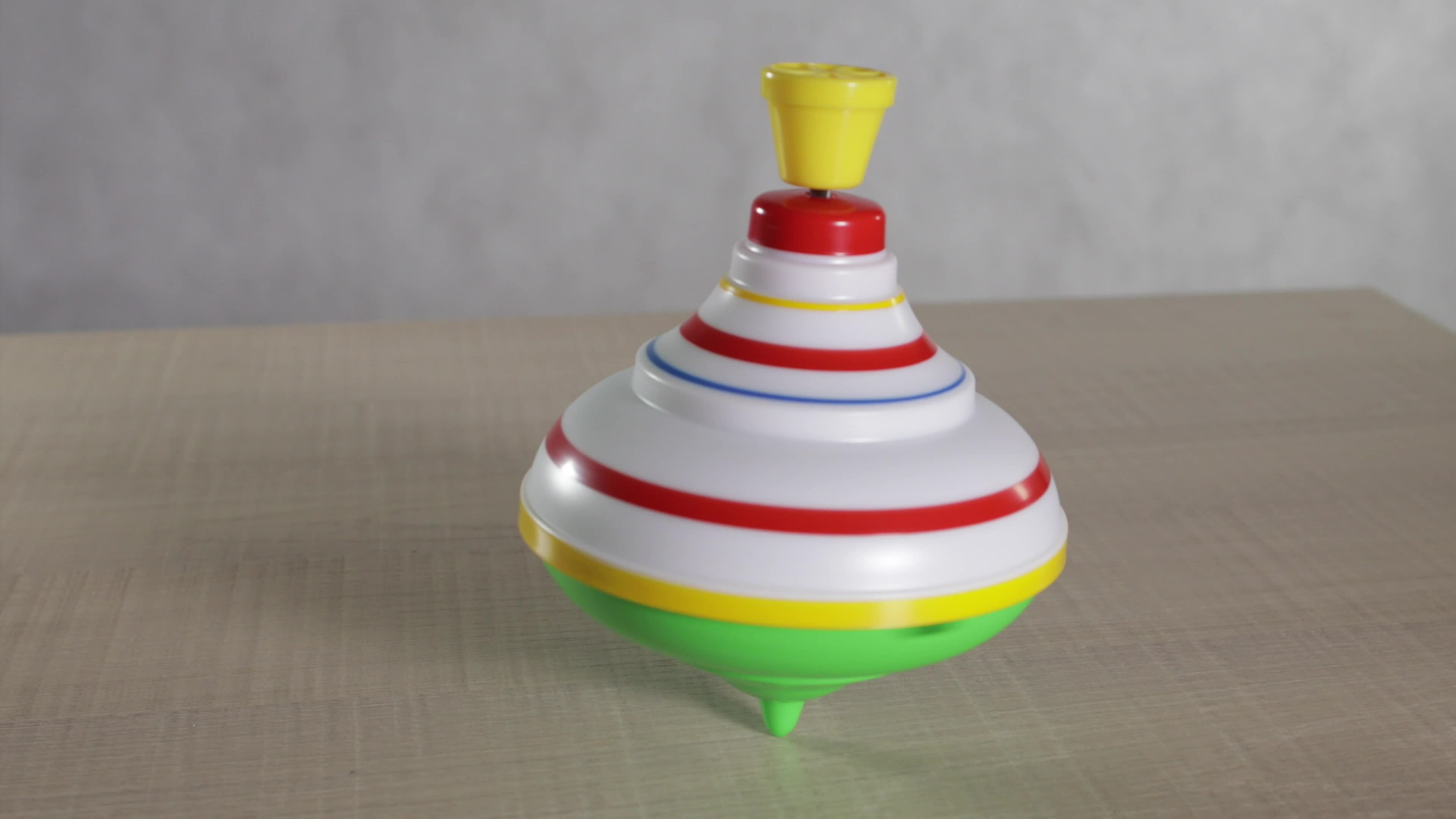 Spin Top Stock Video Footage for Free Download