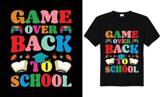 vector espalda a colegio impresión Listo niños escuela,cartel,taza,t camisa diseño