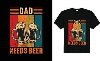 Fathers Day t-shirt design vector, For t-shirt print and other uses, Free Vector