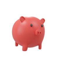 piggy bank.Pink piggy bank.Symbol of goals in savings.investing and business,money png