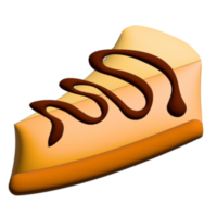 cute bakery dessert 3d render png