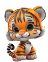 Baby Tiger Bedtime png