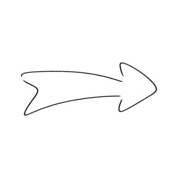 arrow shape element vector