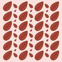 Flaxseed vector illustration for graphic design and decorative element