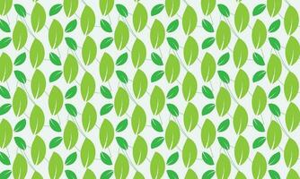 Leaves Pattern. Endless Background. Seamless vector