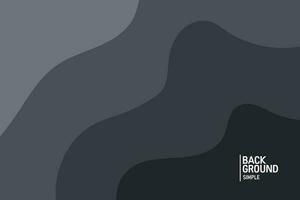 Abstract background in gray colors. Fluid banner template vector illustration.