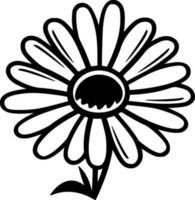 Daisy - Minimalist and Flat Logo - Vector illustration