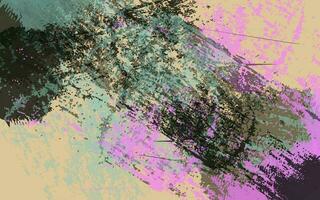 Abstract grunge texture splash paint background vector