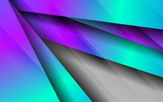 Abstract overlap layer papercut gradient background vector