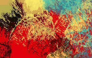 Abstract grunge texture splash paint background vector