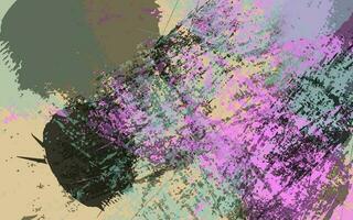 Abstract grunge texture splash paint background vector