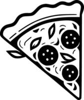 Pizza - High Quality Vector Logo - Vector illustration ideal for T-shirt graphic