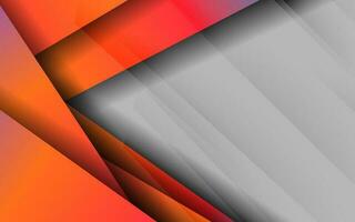 Abstract overlap layer papercut gradient background vector