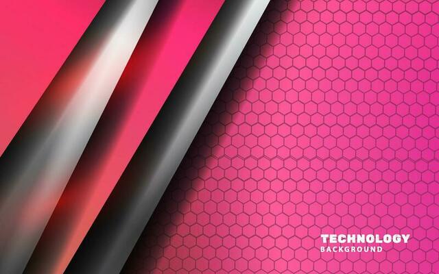 Abstract metal pink color background vector