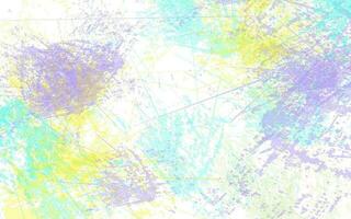 Abstract grunge texture splash paint multicolor background vector