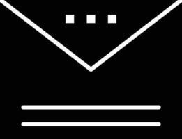 message filled icon vector