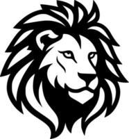 Lion - Minimalist and Flat Logo - Vector illustration