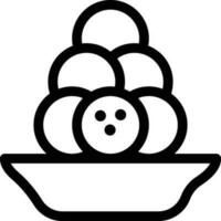 sweets LINE ICON FOR DOWNLOAD vector