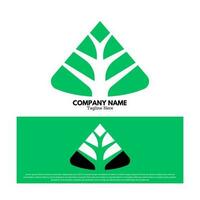 Tree logo design vector illustration