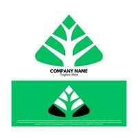 Tree logo design vector illustration