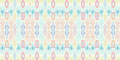 Seamless batik pattern, Seamless floral batik pattern, and Seamless motif pattern resemble ethnic boho, Aztec, and ikat styles. designed for use in satin, wallpaper, fabric, curtain, carpet, Batik vector