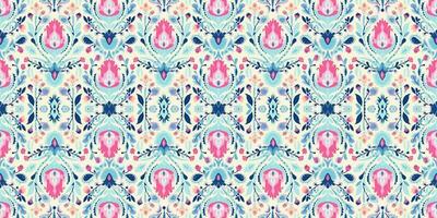 Seamless batik pattern, Seamless floral batik pattern, and Seamless motif pattern resemble ethnic boho, Aztec, and ikat styles. designed for use in satin, wallpaper, fabric, curtain, carpet, Batik vector