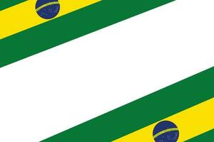 Happy Independence Day Brazil 7th September Background Design With Text Space Area. vector