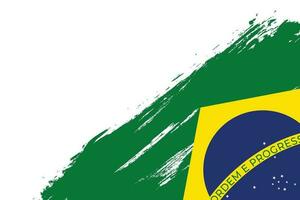 Happy Independence Day Brazil 7th September Background Design With Text Space Area. vector