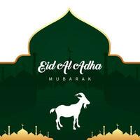 Vector Islamic Eid al Adha background elegant concept