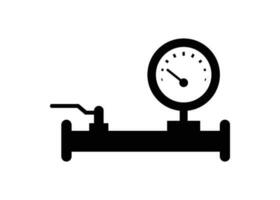 Presure gauge icon design clipart template isolated vector