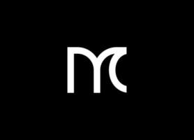Creative MC Letter Business Logo Design Alphabet Icon Vector Monogram. MC Logo Design Template Vector Graphic Branding Element. MC vector logo, for company technology, finance, housing, hotels, etc