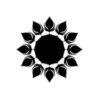 Geometrical Motive Pattern, Artistic Circle-Shaped, Monochrome and Minimalism, Modern Contemporary Mandala, for Decoration, Background, Decoration or Graphic Design Element. Vector Illustration