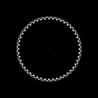 Geometrical Motive Pattern, Artistic Circle-Shaped, Monochrome and Minimalism, Modern Contemporary Mandala, for Decoration, Background, Decoration or Graphic Design Element. Vector Illustration