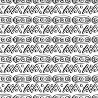 ethnic seamless pattern hand drawn vector