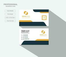 Modern Business Card Template Design vector