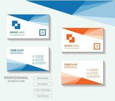 Modern Business Card Template Design vector