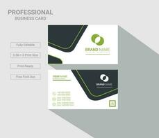 Modern Business Card Template Design vector