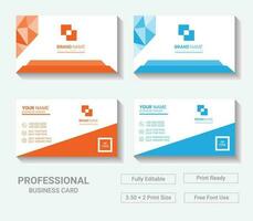 Modern Business Card Template Design vector