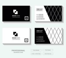 Modern Business Card Template Design vector