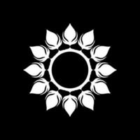 Geometrical Motive Pattern, Artistic Circle-Shaped, Monochrome and Minimalism, Modern Contemporary Mandala, for Decoration, Background, Decoration or Graphic Design Element. Vector Illustration