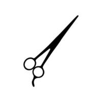 Scissors Silhouette for Pictogram, Art Illustration, Website, Apps, Logo Type or Graphic Design Element. Vector Illustration