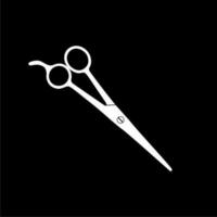 Scissors Silhouette for Pictogram, Art Illustration, Website, Apps, Logo Type or Graphic Design Element. Vector Illustration